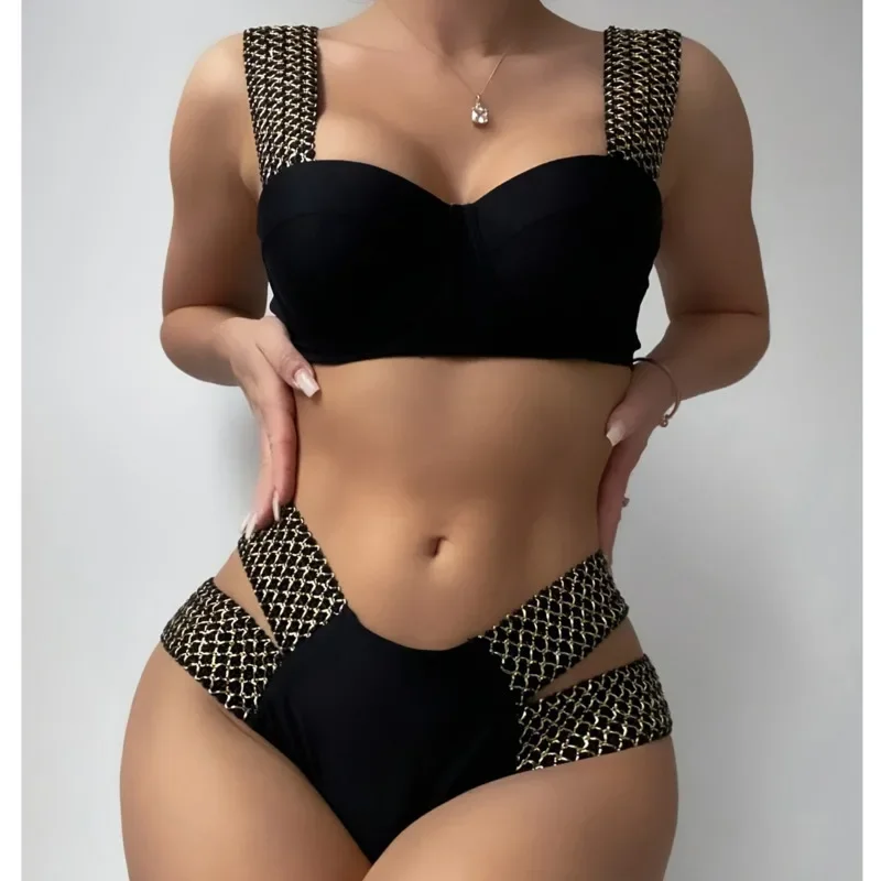 Summer Black Sexy Bikinis Swimsuits Women Swimwear Push Up Female Beach Swim Wear Bathing Suits Brazilian Bikini Set Pool Bather
Summer Black Sexy Bikinis Swimsuits Women Swimwear Push Up Female Beach Swim Wear Bathing Suits Brazilian Bikini Set Pool Bather
