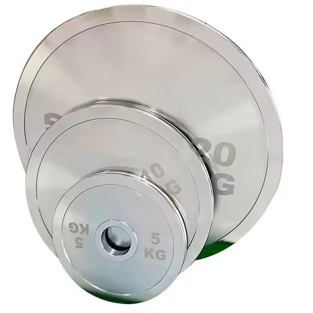 Wholesale Custom Logo Gym Fitness Barbell Weight Lifting Discs Cast Iron Stainless Steel Chromed Bumper Weight Plates
Wholesale Custom Logo Gym Fitness Barbell Weight Lifting Discs Cast Iron Stainless Steel Chromed Bumper Weight Plates