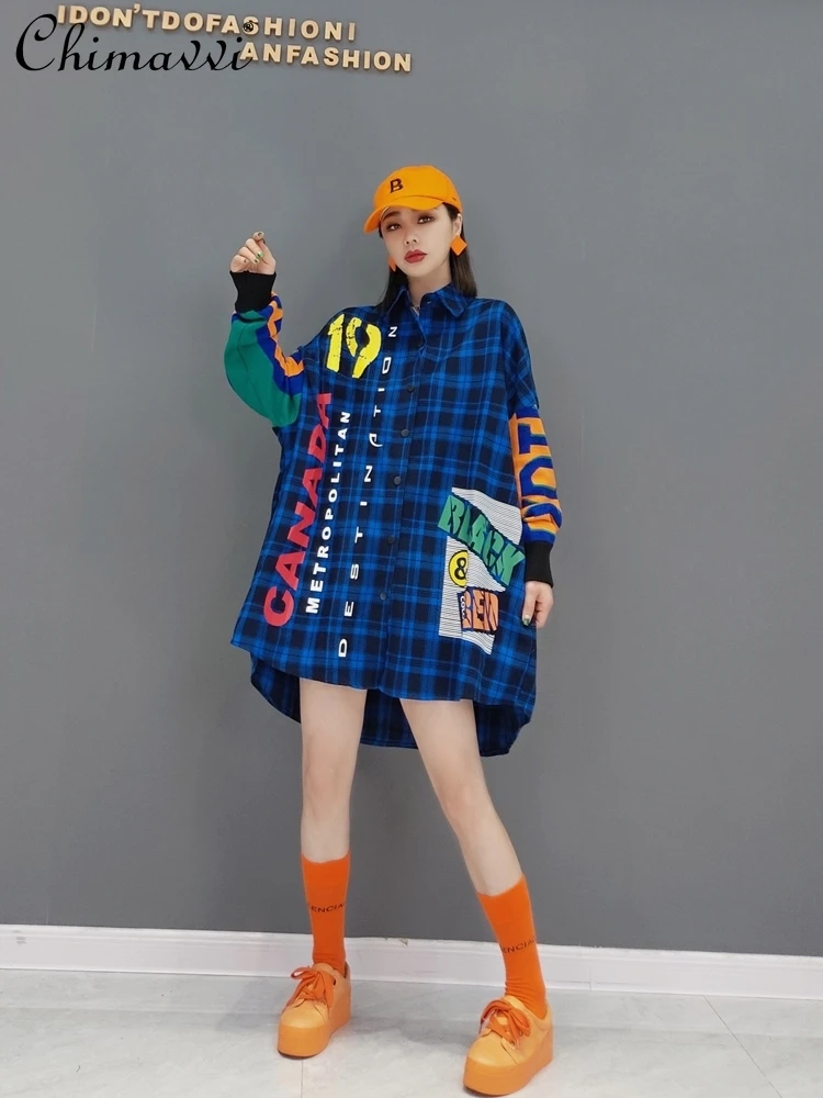 Fashion Shirts 2024 Spring Clothes New Loose Casual Plaid Blouse for Women Long Sleeve Versatile Mid-Length Top Camisas
Fashion Shirts 2024 Spring Clothes New Loose Casual Plaid Blouse for Women Long Sleeve Versatile Mid-Length Top Camisas