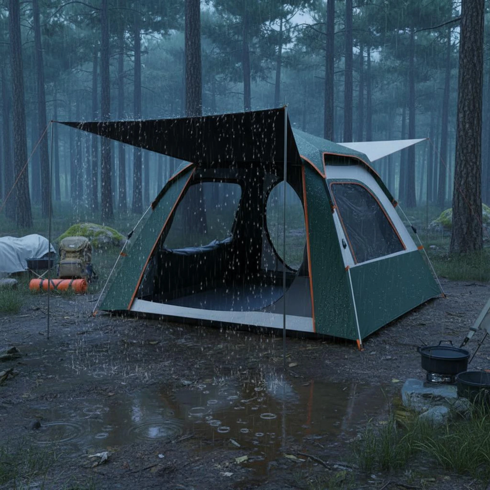 Automatic Camping Tent Sunproof Portable Rainproof Sunshade Tent Portable Sun Shelter Thickened Material Outdoor Gear Waterproof
Automatic Camping Tent Sunproof Portable Rainproof Sunshade Tent Portable Sun Shelter Thickened Material Outdoor Gear Waterproof
