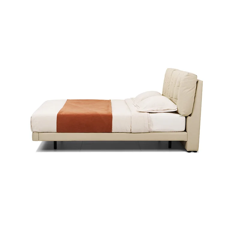Modern simple cloud puff suspension bed leather bed master bedroom double soft bag wedding bed
Modern simple cloud puff suspension bed leather bed master bedroom double soft bag wedding bed