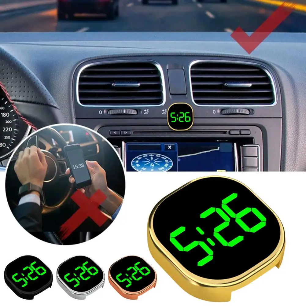 Car Digital Electronic Watch Mini LED Display Car Clock Stick-On Vehicle Time Display Green Backlight Car Interior Accessory
Car Digital Electronic Watch Mini LED Display Car Clock Stick-On Vehicle Time Display Green Backlight Car Interior Accessory