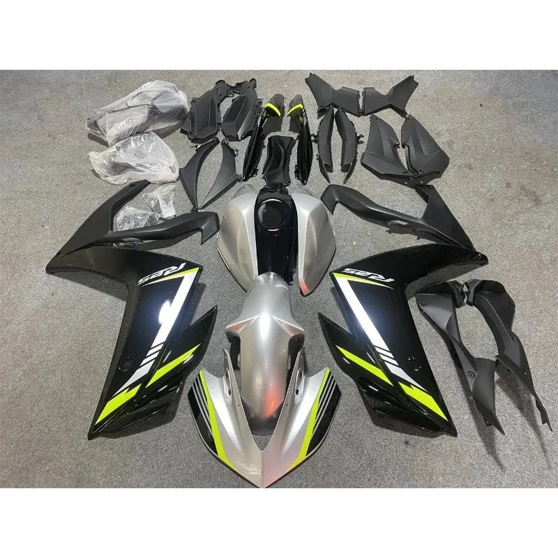 a/Injection Fairings for R3 2015 - 2017 R25 2016 Complete Panels 15 16 17 ABS Plastic Panels Kit Body Work Black silver
a/Injection Fairings for R3 2015 - 2017 R25 2016 Complete Panels 15 16 17 ABS Plastic Panels Kit Body Work Black silver