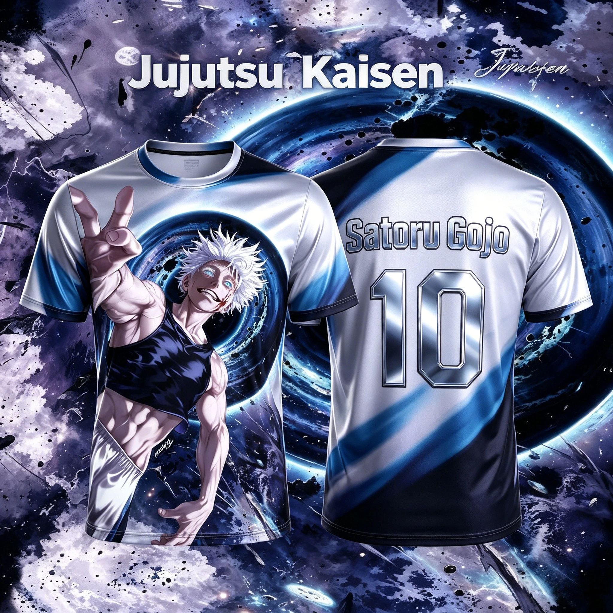 2026 New JUJUTSU KAISEN NO.10 NO.7 Satoru Gojo Anime T-Shirt Adult Men's 3D Printed Special Football Jersey T-Shirt Kids Y2k
2026 New JUJUTSU KAISEN NO.10 NO.7 Satoru Gojo Anime T-Shirt Adult Men's 3D Printed Special Football Jersey T-Shirt Kids Y2k