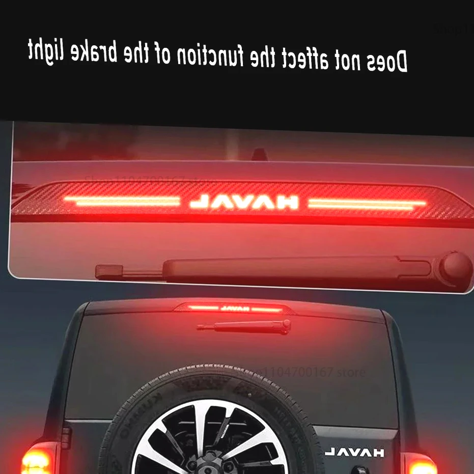 New! For HAVAL H9 2nd 2024 2025 Decals High Mounted Stop Brake Lamp Light Car Styling Rear Fog Lamp Sticker Accessories
New! For HAVAL H9 2nd 2024 2025 Decals High Mounted Stop Brake Lamp Light Car Styling Rear Fog Lamp Sticker Accessories