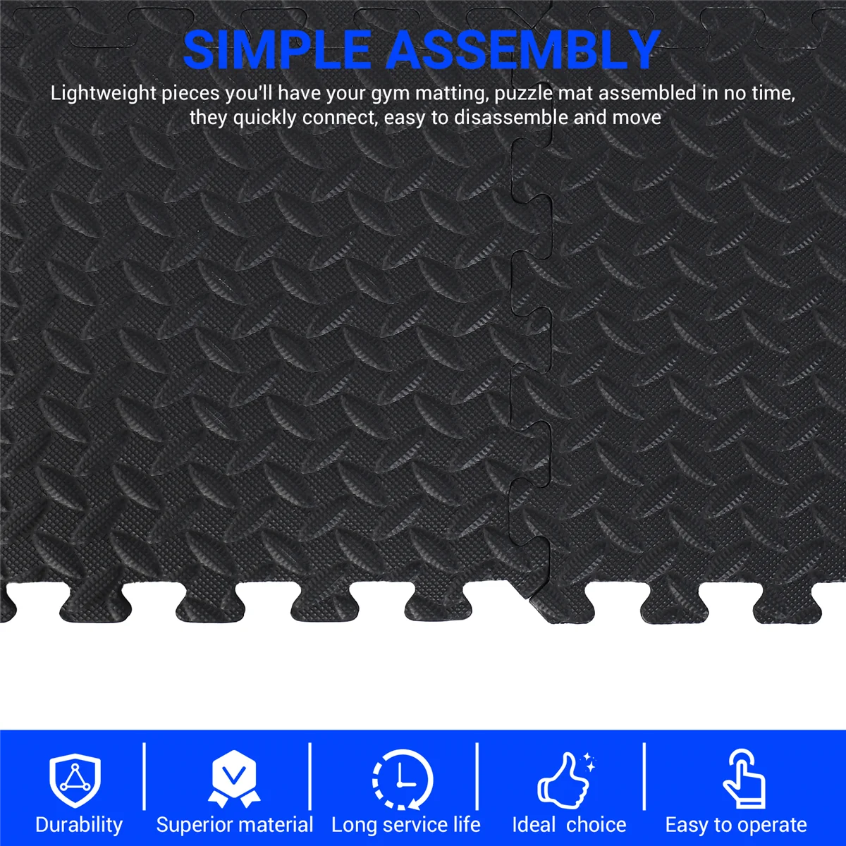 коврик для упражнений, 12 шт. ковриков и домашний тренажерный зал, напольные пенопластовые коврики, коврик для упражнений, напольный коврик для пола, пенопластовая напольная плитка, черный
коврик для упражнений, 12 шт. ковриков и домашний тренажерный зал, напольные пенопластовые коврики, коврик для упражнений, напольный коврик для пола, пенопластовая напольная плитка, черный