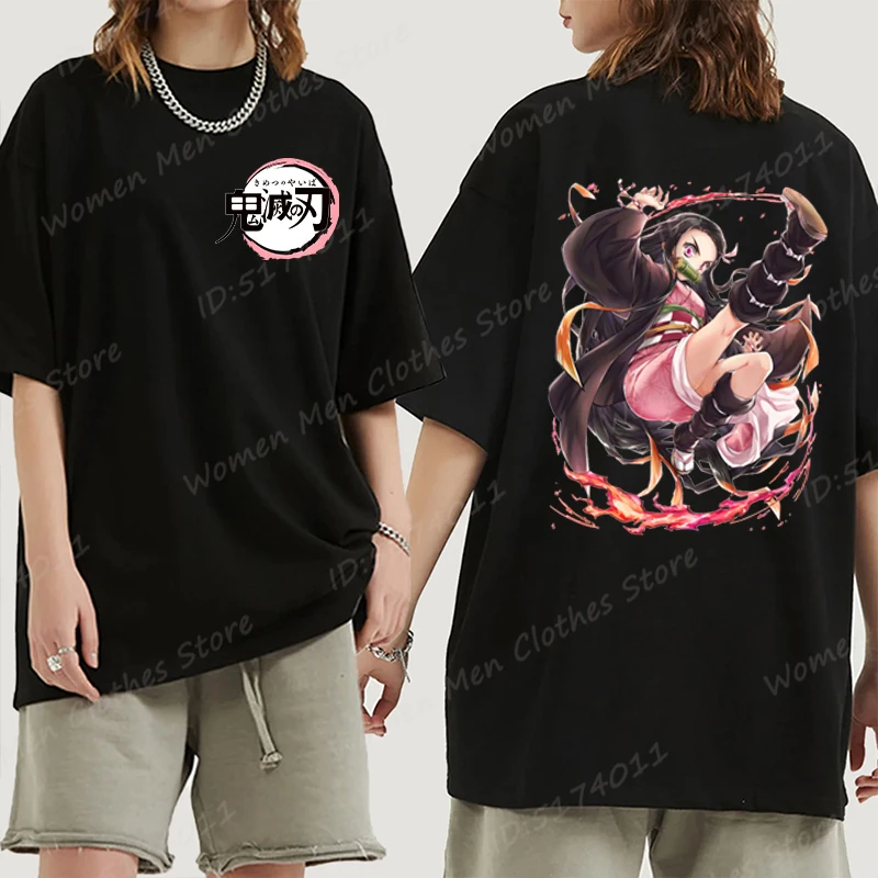 Футболка с рисунком Harajuku Demon Slayer, футболки с рисунком аниме Kamado Nezuko для женщин и мужчин, уличная одежда, повседневные летние футболки, футболка большого размера
Футболка с рисунком Harajuku Demon Slayer, футболки с рисунком аниме Kamado Nezuko для женщин и мужчин, уличная одежда, повседневные летние футболки, футболка большого размера