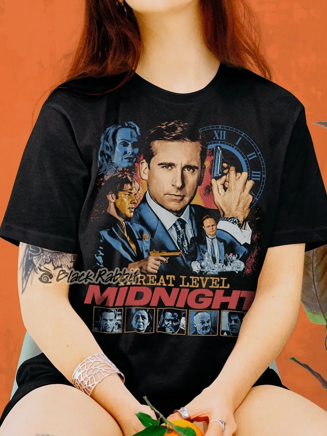 Классическая винтажная Ретро футболка унисекс The Office с уровнем опасности
Классическая винтажная Ретро футболка унисекс The Office с уровнем опасности
