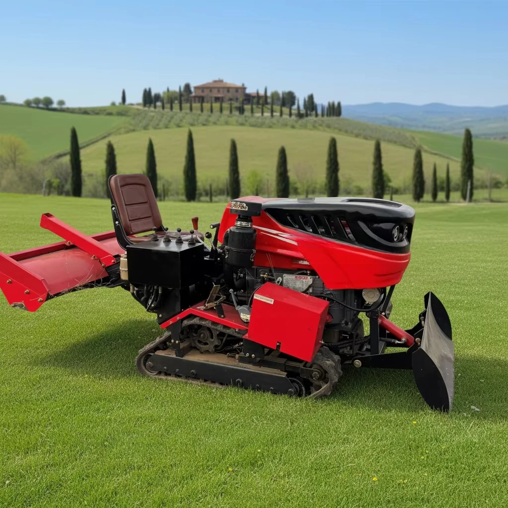 Mini Small 35 HP Diesel Engine Crawler Tractors Remote-controlled Lawn Mower Mini Tiller Motor Multifunctional Greenhouse Garden
Mini Small 35 HP Diesel Engine Crawler Tractors Remote-controlled Lawn Mower Mini Tiller Motor Multifunctional Greenhouse Garden