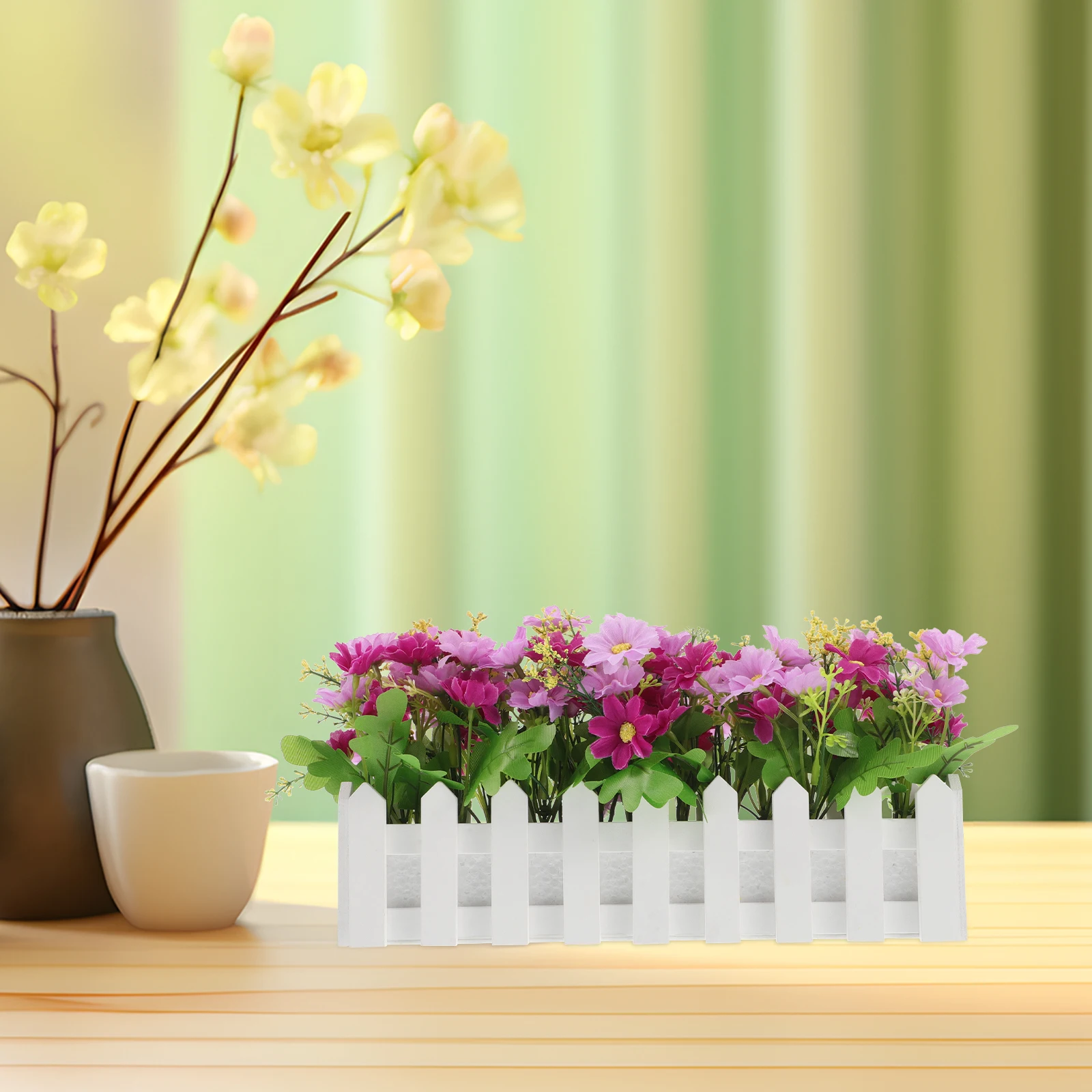 Fake Flowers Simulated Fence Potted Plants Artificial Outdoor for Garden Chamomile The Bulk Indoor Purple
Fake Flowers Simulated Fence Potted Plants Artificial Outdoor for Garden Chamomile The Bulk Indoor Purple