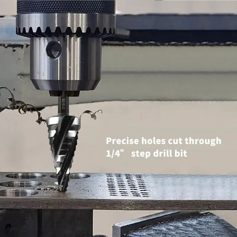Step Bit Step Bits For Metal Industrial Grade High-Speed Steel Spiral Cutting Tools For Wood Aluminum Stainless Steel Pp
Step Bit Step Bits For Metal Industrial Grade High-Speed Steel Spiral Cutting Tools For Wood Aluminum Stainless Steel Pp