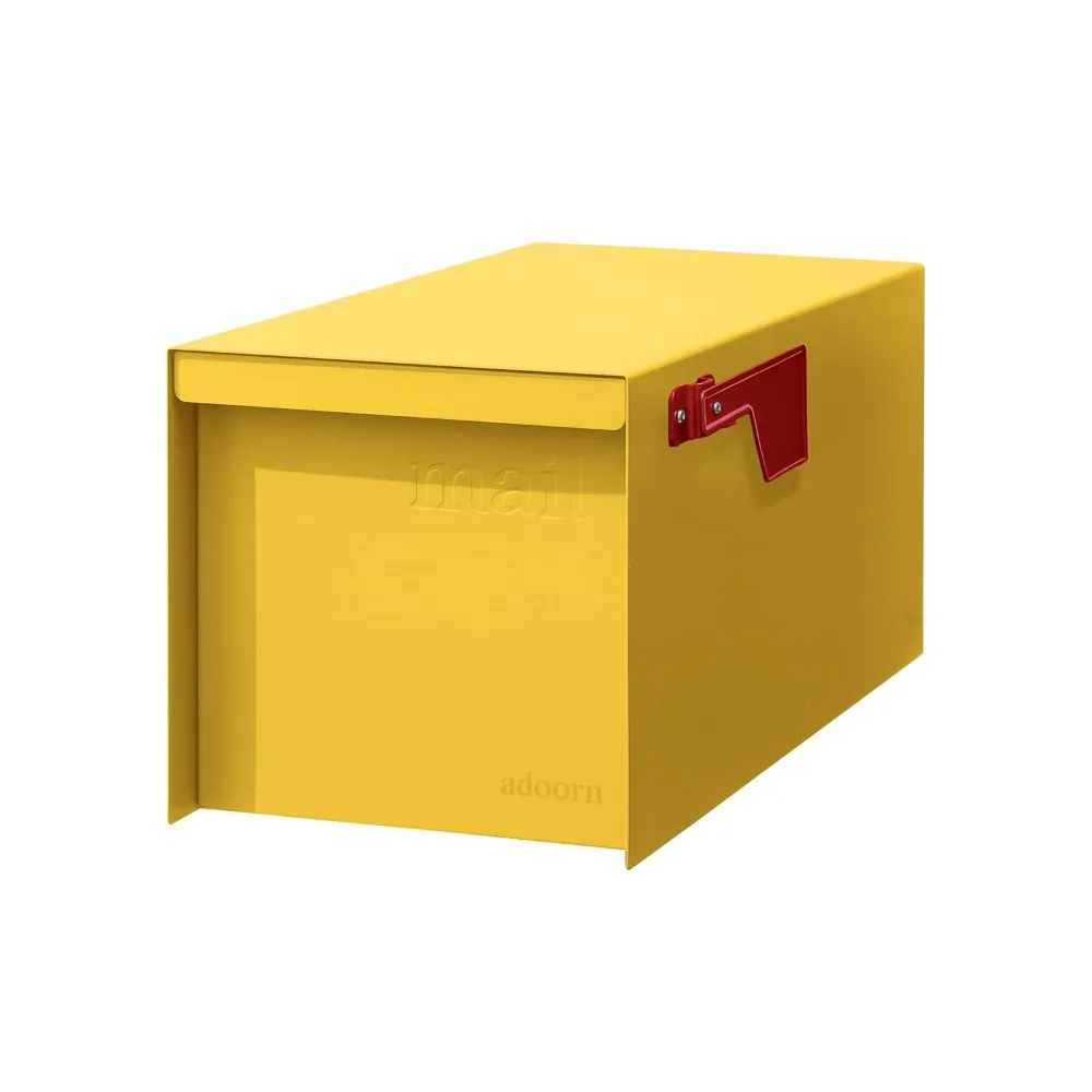 Large Post Mount Outdoor Mailbox Steel Weatherproof Magnetic Closure 9.5x9.5x20.75 in, Custom
Large Post Mount Outdoor Mailbox Steel Weatherproof Magnetic Closure 9.5x9.5x20.75 in, Custom
