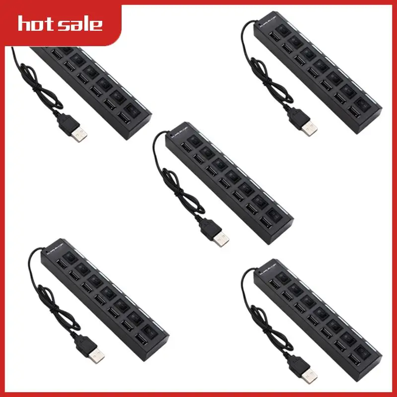 Usb Hub Extender 7 Port Docking Station 5 Pieces 7 Port Hub Black Andwhite Withswitch Light Hub
Usb Hub Extender 7 Port Docking Station 5 Pieces 7 Port Hub Black Andwhite Withswitch Light Hub