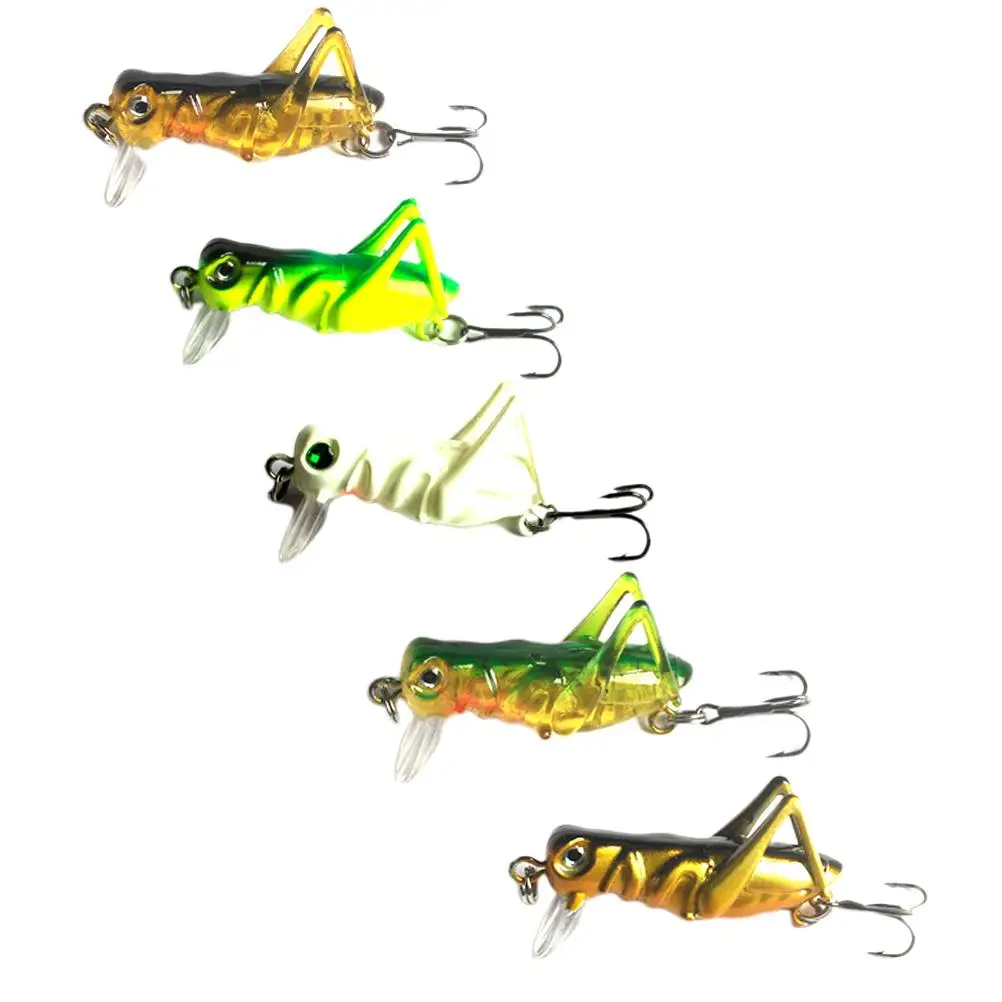 5 Pcs Bait Fishing Baits Grasshopper Realistic Artificial Tackle Lifelike Design Suitable Different Fish
5 Pcs Bait Fishing Baits Grasshopper Realistic Artificial Tackle Lifelike Design Suitable Different Fish