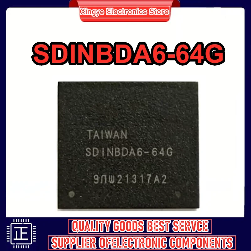 SDINBDA6-64G 5.1 version 64GB flash granular storage chip IC eMMC 0-10 New Original in Stock
SDINBDA6-64G 5.1 version 64GB flash granular storage chip IC eMMC 0-10 New Original in Stock