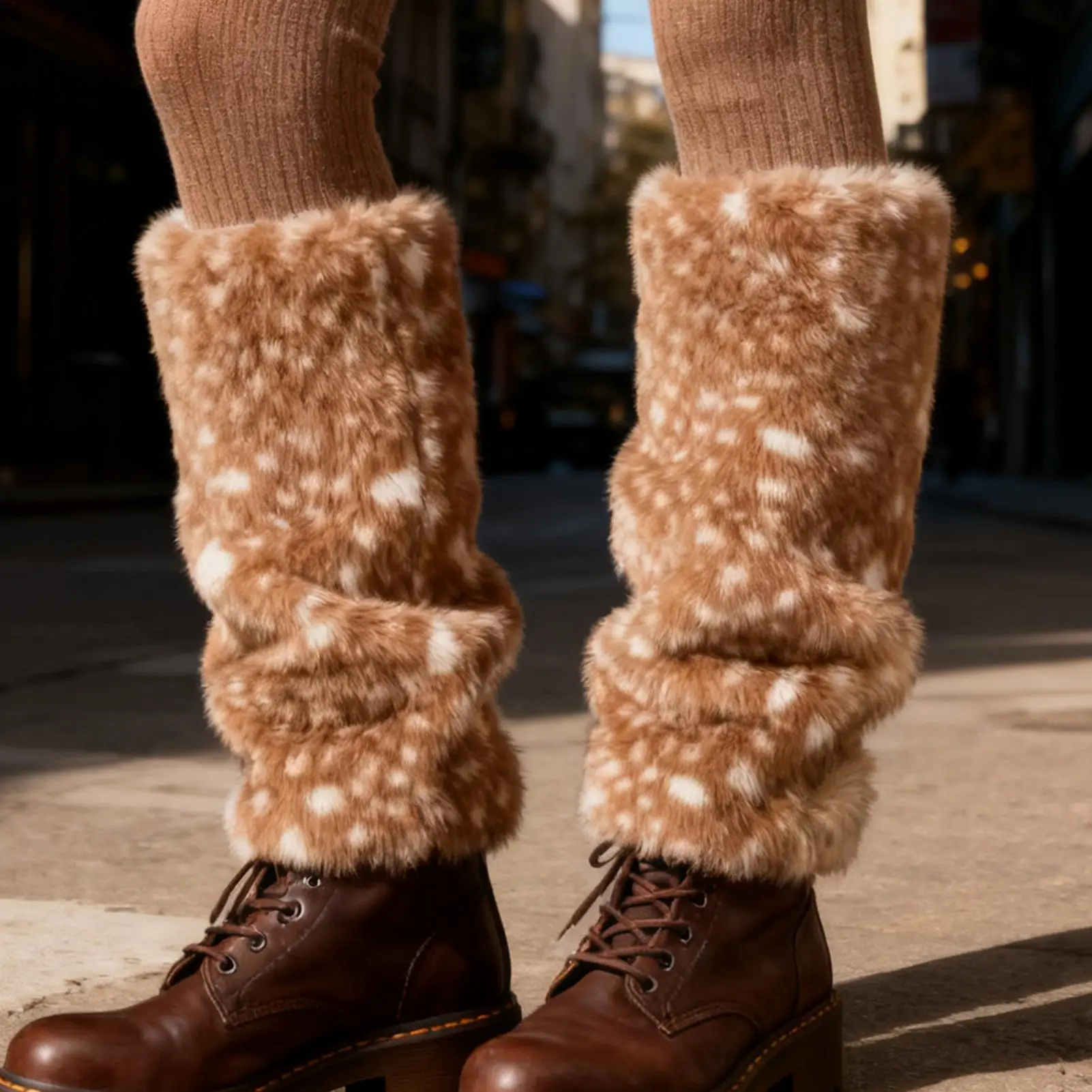 1 пара мягких пушистых гетр с принтом оленя, теплые коричневые эластичные милые зимние гетры для женщин и девочек-подростков, зимний костюм
1 пара мягких пушистых гетр с принтом оленя, теплые коричневые эластичные милые зимние гетры для женщин и девочек-подростков, зимний костюм