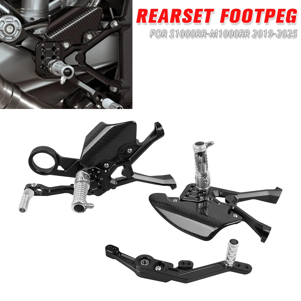 For BMW S1000RR S 1000 RR K69 K67 19-25 M1000XR 23-25 Motorcycle Footpeg Set Foot Peg Pedal Footrest Heel Wing Adjuster Rearset
For BMW S1000RR S 1000 RR K69 K67 19-25 M1000XR 23-25 Motorcycle Footpeg Set Foot Peg Pedal Footrest Heel Wing Adjuster Rearset
