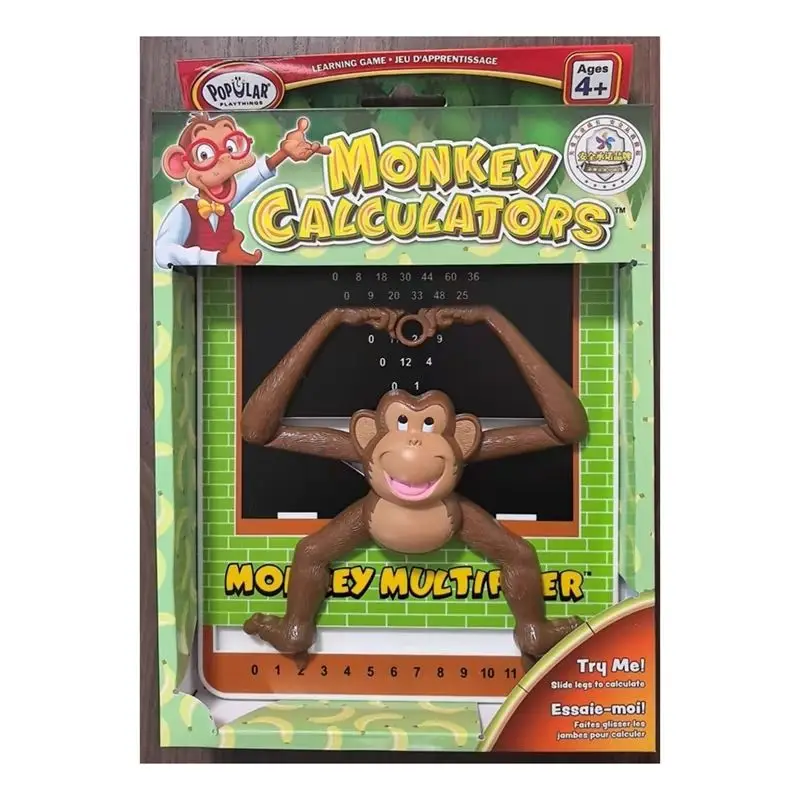 2025 Naughty little monkey calculators learning multiplication Study Creative toy mathematics TK TE Math Learning Tool For Kids
2025 Naughty little monkey calculators learning multiplication Study Creative toy mathematics TK TE Math Learning Tool For Kids