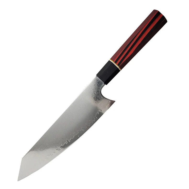 8 Inch Kiritsuke Knife 67-layers Damascus Steel 10Cr15CoMoV Blade G10 Handle Kitchen Knives Chef Cleaver Meat Slicing Vegetables
8 Inch Kiritsuke Knife 67-layers Damascus Steel 10Cr15CoMoV Blade G10 Handle Kitchen Knives Chef Cleaver Meat Slicing Vegetables