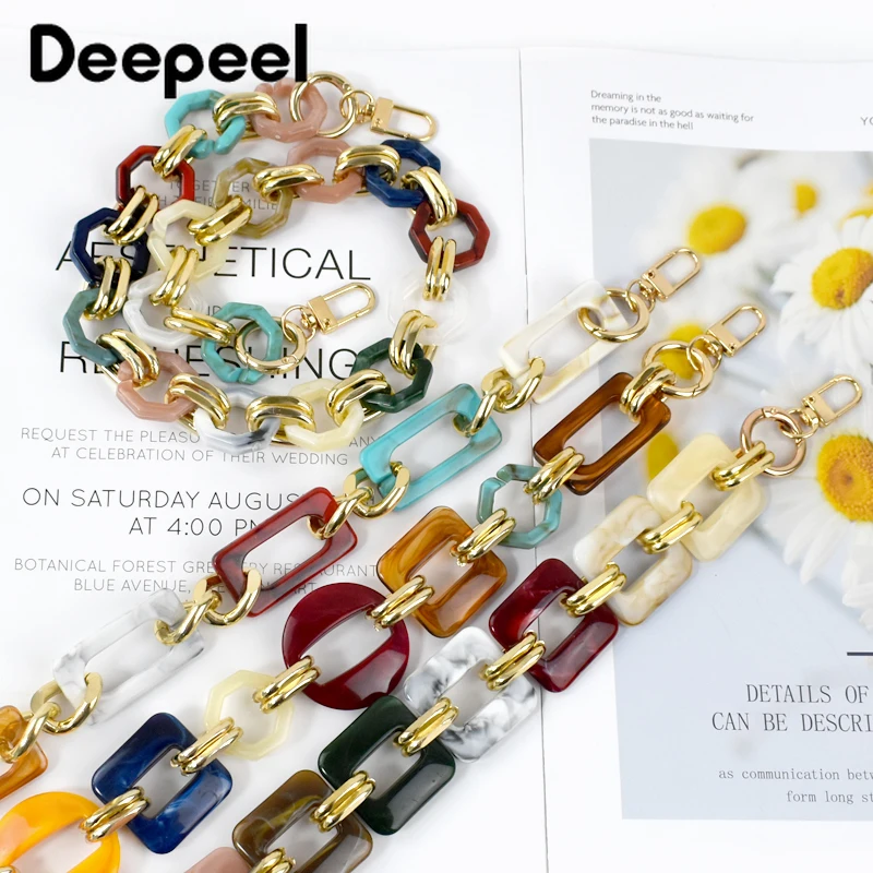 Deepeel 60 см модная акриловая сумка с ремешком-цепочкой женская сумка через плечо с лямками кошелек сменные цепочки DIY сумки аксессуары
Deepeel 60 см модная акриловая сумка с ремешком-цепочкой женская сумка через плечо с лямками кошелек сменные цепочки DIY сумки аксессуары