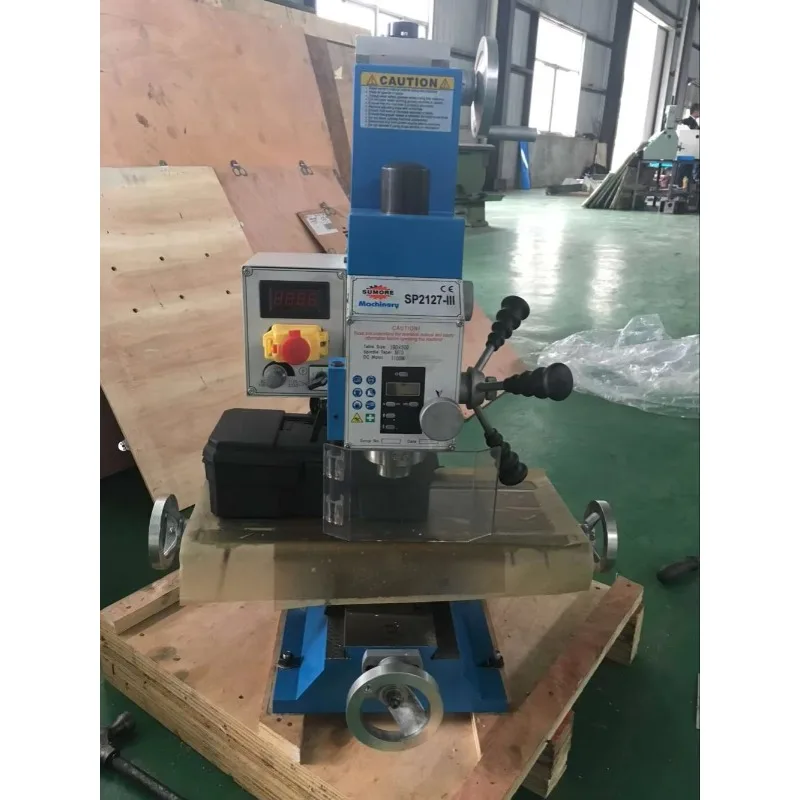 SP2217-III 25mm Maximum Drilling Capacity Benchtop Mini Metal Mill Milling Machine
SP2217-III 25mm Maximum Drilling Capacity Benchtop Mini Metal Mill Milling Machine