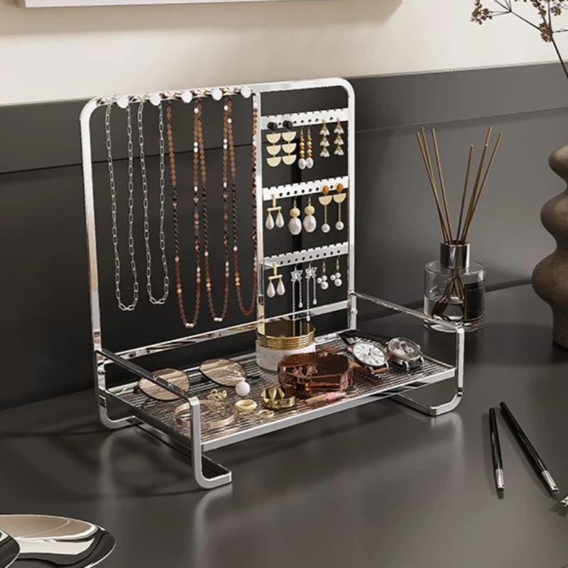 Stable Jewelry Display Stand Jewelry Storage Rack Necklace Bracelet Rack Wrought Iron Ring Tray Earrings Earrings Hanger
Stable Jewelry Display Stand Jewelry Storage Rack Necklace Bracelet Rack Wrought Iron Ring Tray Earrings Earrings Hanger