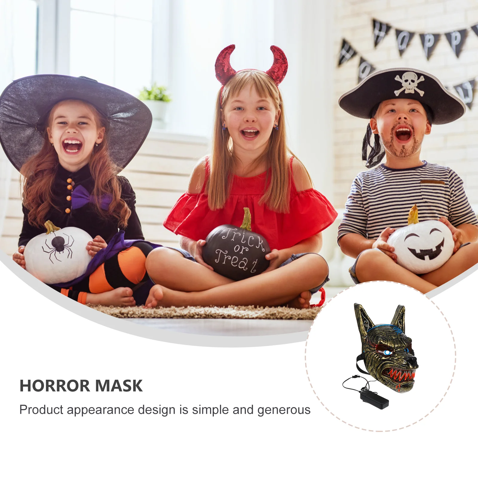 Wolf Head Glow Mask Party Supplies Multicolor Halloween Golden Pvc LED Vacation
Wolf Head Glow Mask Party Supplies Multicolor Halloween Golden Pvc LED Vacation