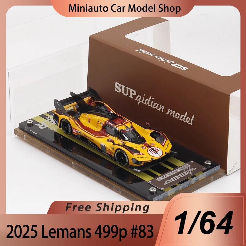 New In Stock Sup Qidian Model 1:64 2025 24h Lemans 499p #83 Alloy Miniature Wrc 499p Racing Car Diecast Model Toy Ornament Gift
New In Stock Sup Qidian Model 1:64 2025 24h Lemans 499p #83 Alloy Miniature Wrc 499p Racing Car Diecast Model Toy Ornament Gift