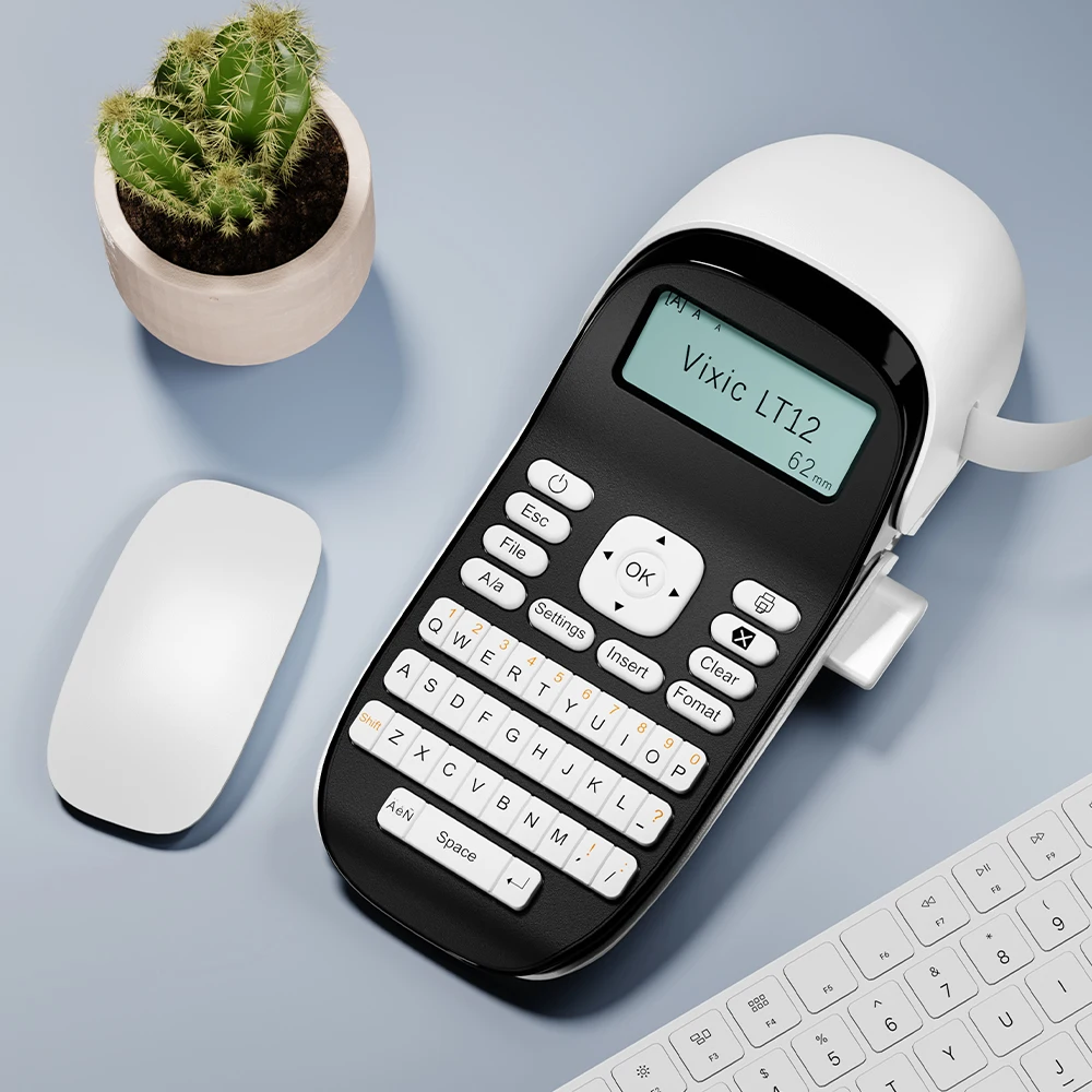 91200 91331 Phomemo LT12 Label Printer Compatible with DYMO LT-100H Labels Portable Bluetooth Label Maker for Home Office
91200 91331 Phomemo LT12 Label Printer Compatible with DYMO LT-100H Labels Portable Bluetooth Label Maker for Home Office