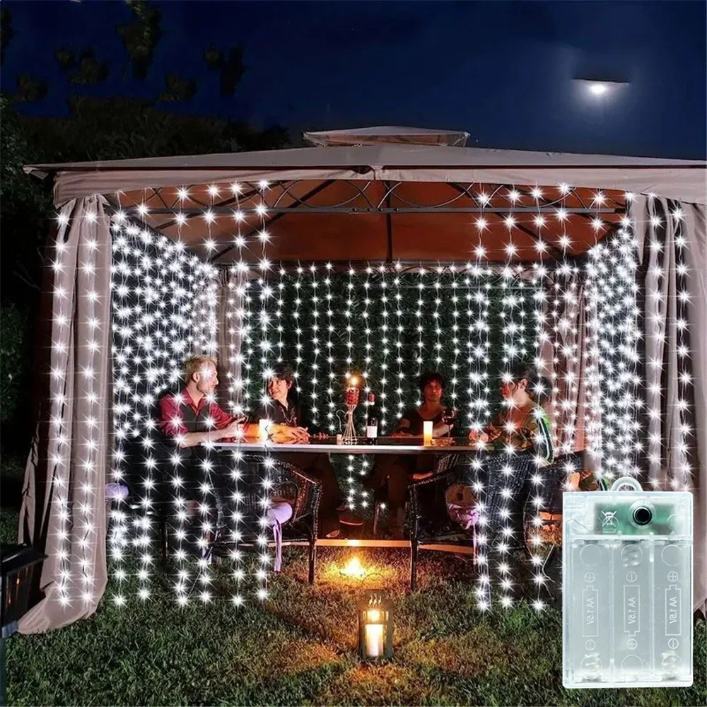 LED Curtain Light String Wedding Birthday Party Decor Battery Power Ramadan Decoration for Home Eid Mubarak Valentine's Day
LED Curtain Light String Wedding Birthday Party Decor Battery Power Ramadan Decoration for Home Eid Mubarak Valentine's Day