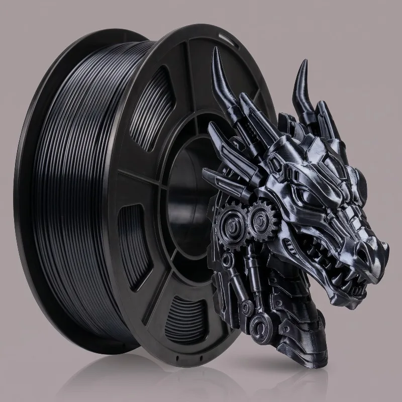 1.75 mm Silk PLA Filament: Neatly wound, glossy PLA 3D printer filament with dimensional accuracy of +/- 0.02 mm. Compatible wit
1.75 mm Silk PLA Filament: Neatly wound, glossy PLA 3D printer filament with dimensional accuracy of +/- 0.02 mm. Compatible wit