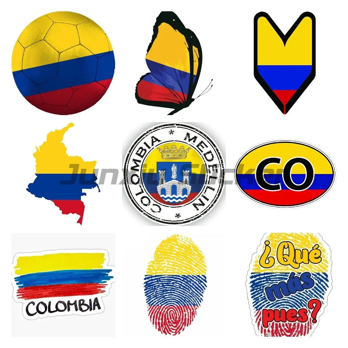 Colombia National Flag Car Stickers Car Stripe Motorcycle Racing Flag Sticker Car Window Decal Bike Moto Accessories Waterproof
Colombia National Flag Car Stickers Car Stripe Motorcycle Racing Flag Sticker Car Window Decal Bike Moto Accessories Waterproof