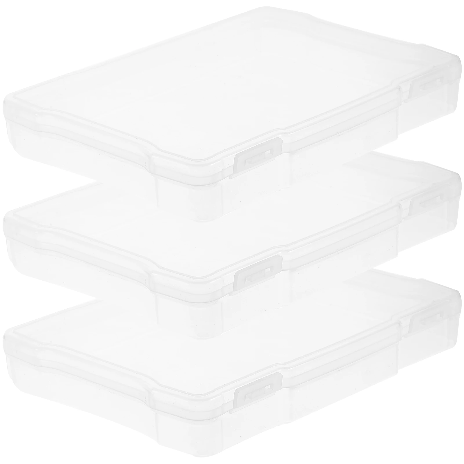 3 Pcs Photo Storage Box Picture Containers Craft Boxes for Organizing Plastic with Lids Organizer
3 Pcs Photo Storage Box Picture Containers Craft Boxes for Organizing Plastic with Lids Organizer