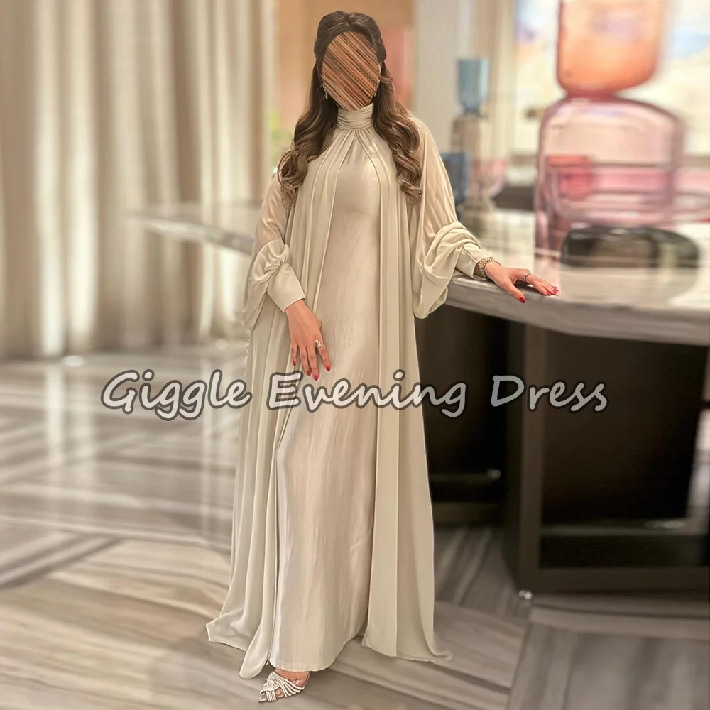 Elegant Modest Evening Dresses Long Sleeve High Neck Maxi Gown Saudi Arabia Formal Party Dress Muslim Women Wedding Party Gowns
Elegant Modest Evening Dresses Long Sleeve High Neck Maxi Gown Saudi Arabia Formal Party Dress Muslim Women Wedding Party Gowns