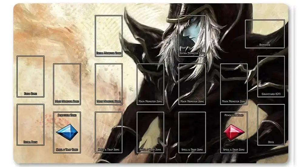 YuGiOh Playmat Card Game Mat Play mats Compatible for OCG + Free Bag - 491790
YuGiOh Playmat Card Game Mat Play mats Compatible for OCG + Free Bag - 491790