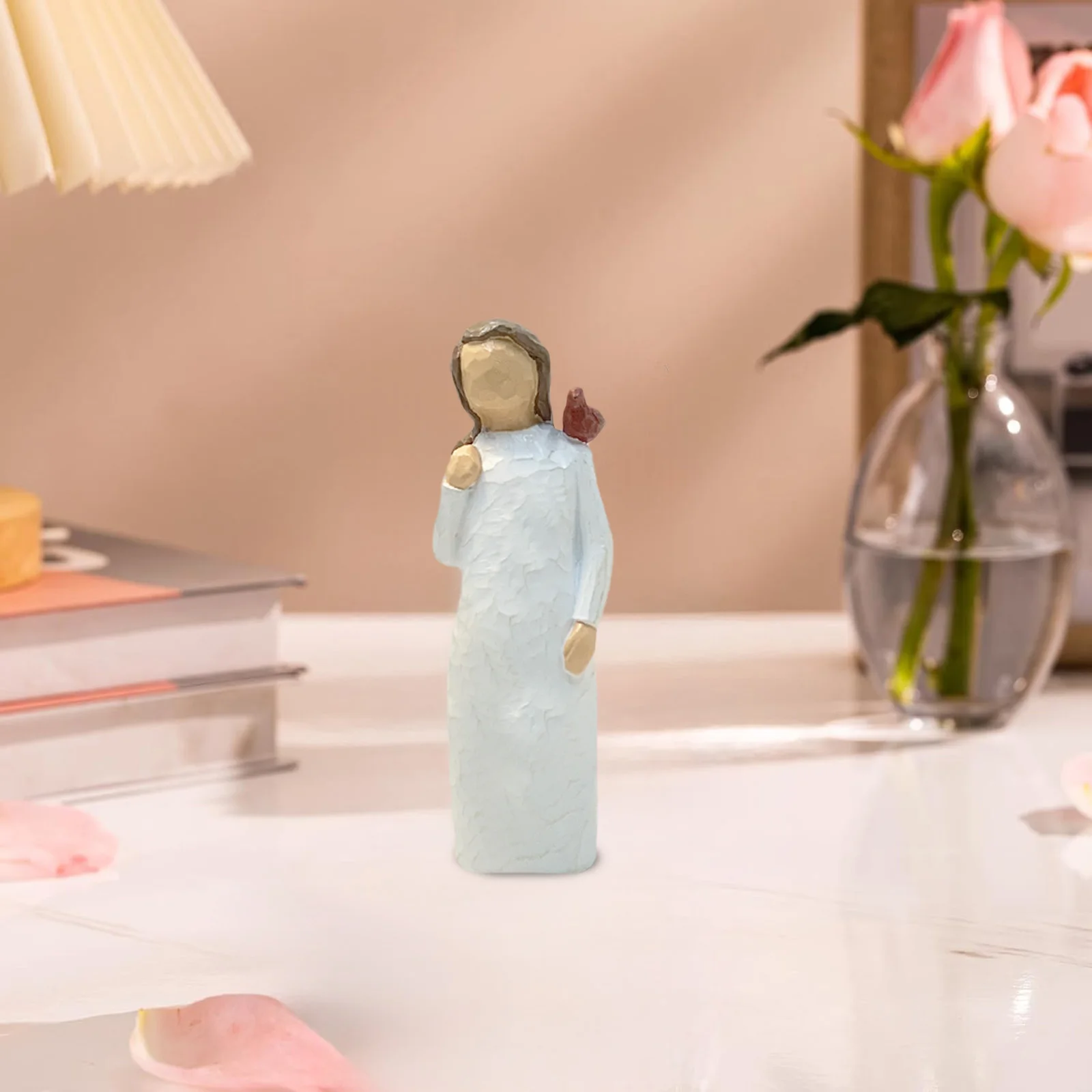Resin Figure Statue Ornaments Girl and Red Bird Home Art Living Room Bedroom Table Decoration Crafts Room Decors Festival Gifts
Resin Figure Statue Ornaments Girl and Red Bird Home Art Living Room Bedroom Table Decoration Crafts Room Decors Festival Gifts