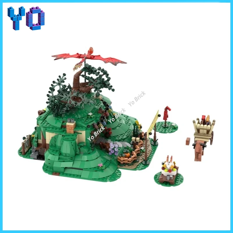MOC Enclosed Shire Pastoral Village, Medieval Enclosed Settlement, Exquisite Hobbit-style Design for Collection 1786PCS
MOC Enclosed Shire Pastoral Village, Medieval Enclosed Settlement, Exquisite Hobbit-style Design for Collection 1786PCS