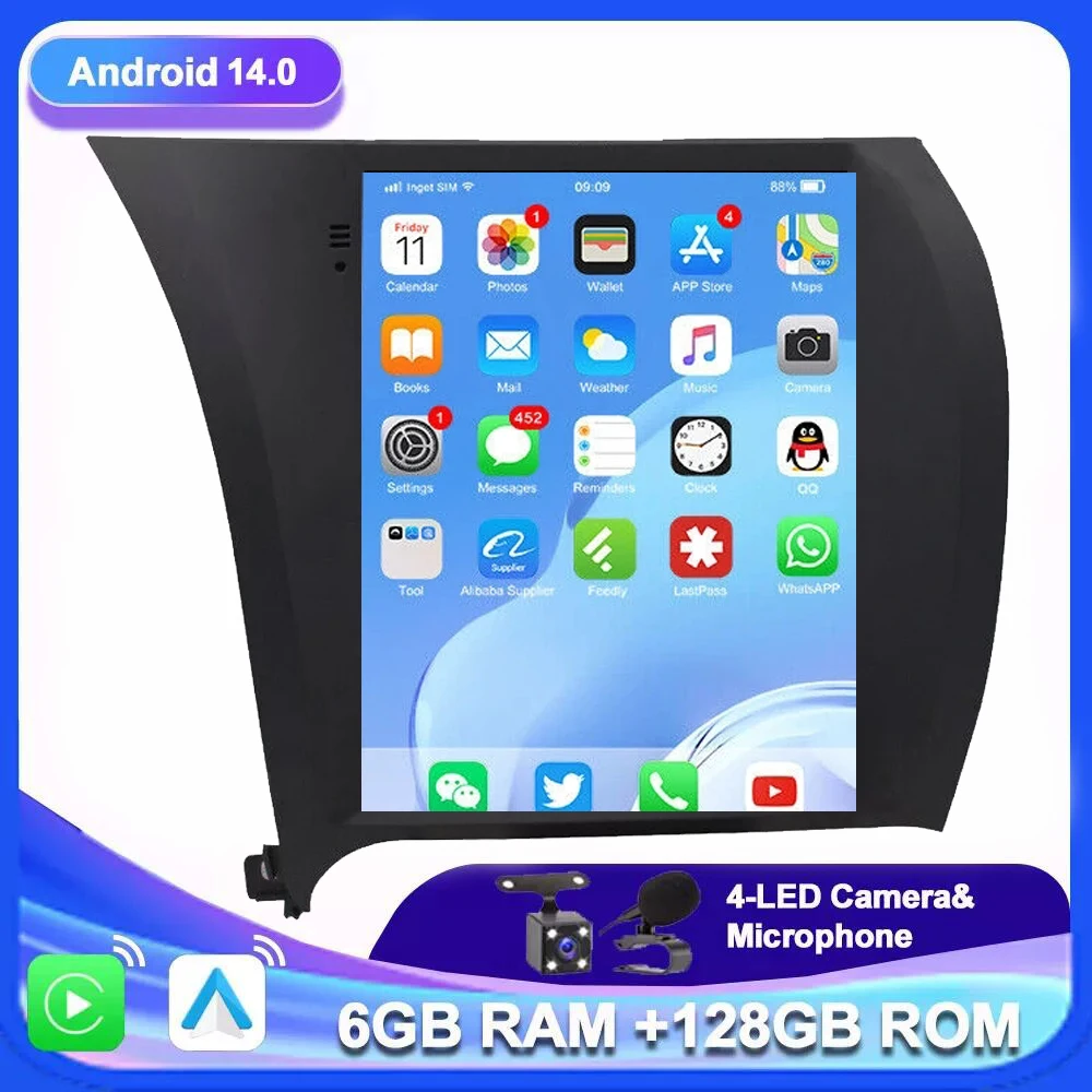 Android 14 For KIA K3 CERATO FORTE 3 2013 - 2017 Multimedia video player Carplay Auto Car Radio GPS Navigation 4G+WIFI DSP
Android 14 For KIA K3 CERATO FORTE 3 2013 - 2017 Multimedia video player Carplay Auto Car Radio GPS Navigation 4G+WIFI DSP
