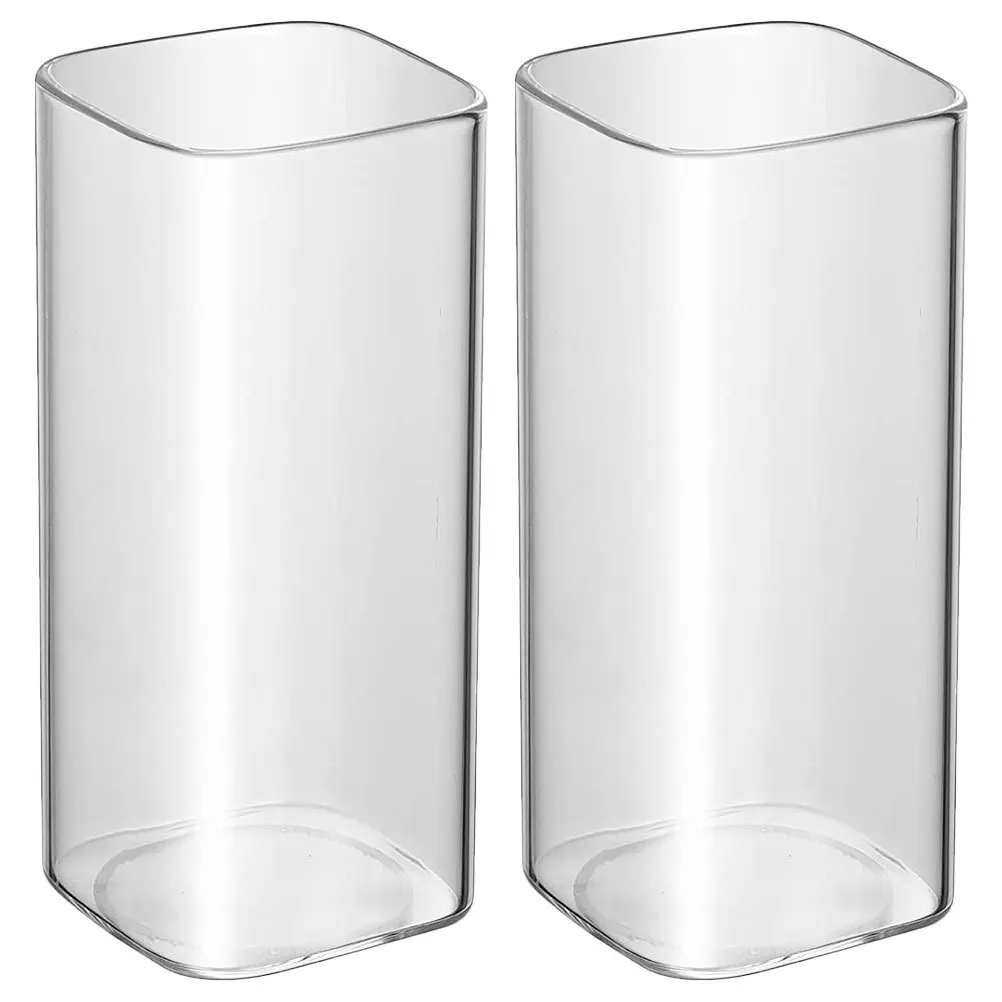 2Pcs Square Drinking Glasses Clear Glass Cups Heat Resistant Multifunction Water Tea Coffee Bar Home Use Glassware
2Pcs Square Drinking Glasses Clear Glass Cups Heat Resistant Multifunction Water Tea Coffee Bar Home Use Glassware