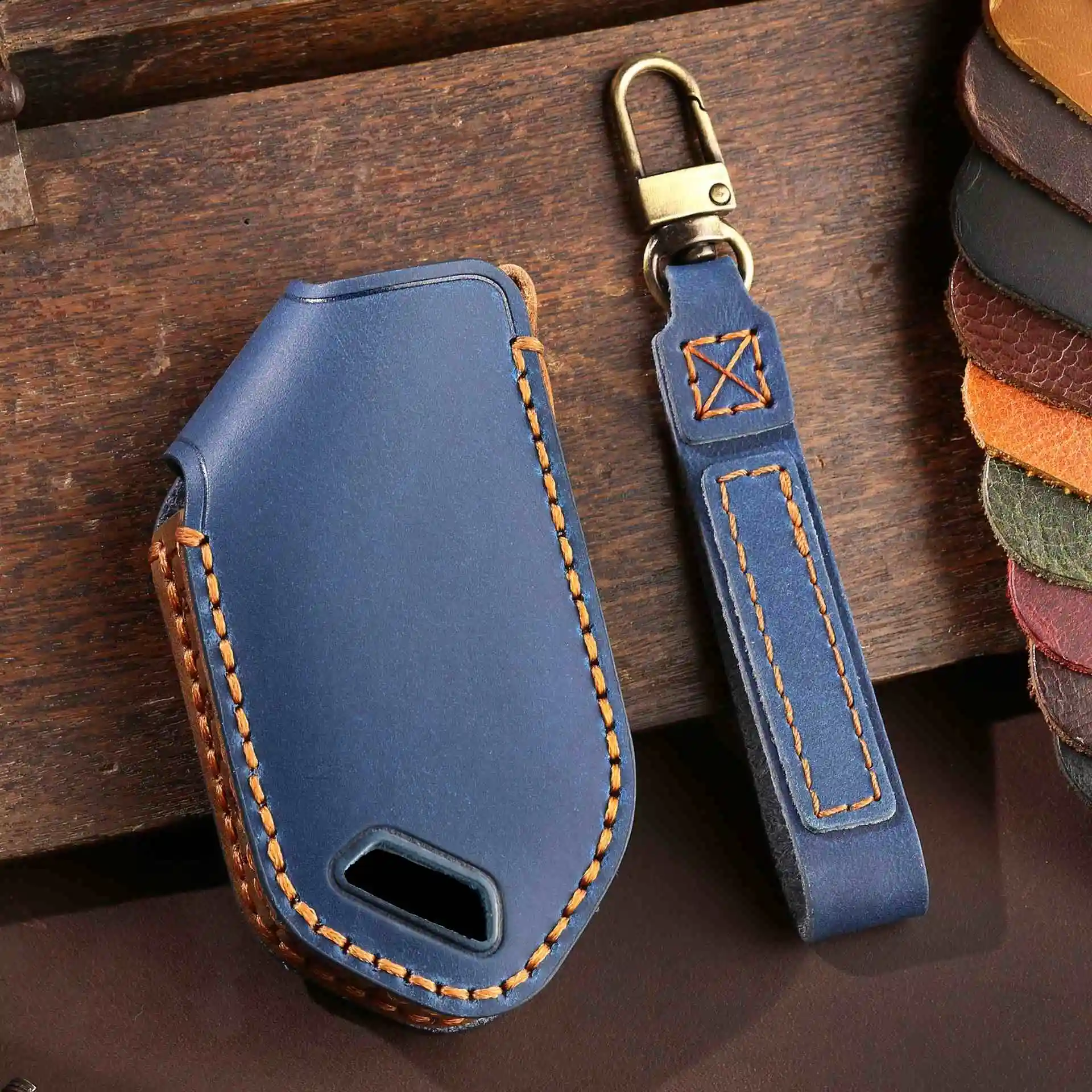 Car Key Cover Case for Kia 2024 Carens Picanto GT Line Carnival K8 Rio Leather
Car Key Cover Case for Kia 2024 Carens Picanto GT Line Carnival K8 Rio Leather