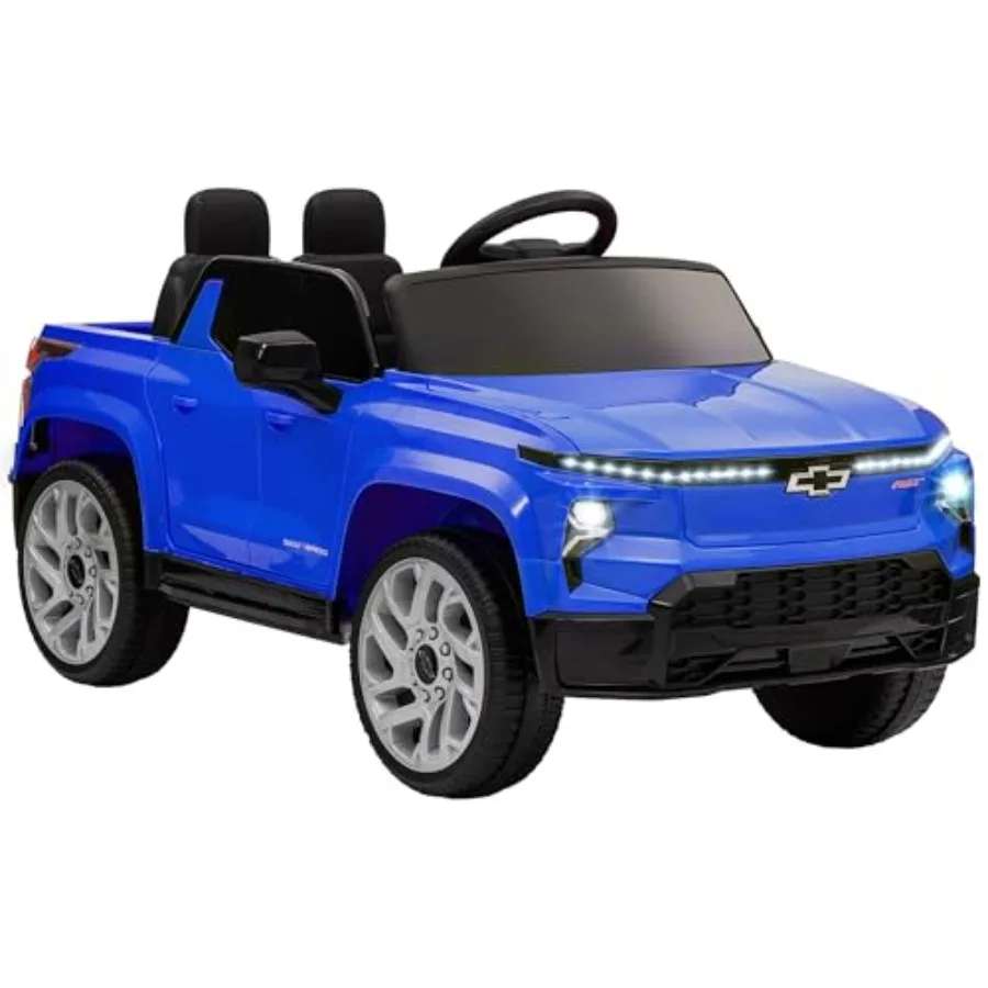 12V Ride on Truck Chevrolet Silverado EV RST Licensed Electric Car with Parent Remote Control Blue Spring Suspension Soft Start
12V Ride on Truck Chevrolet Silverado EV RST Licensed Electric Car with Parent Remote Control Blue Spring Suspension Soft Start