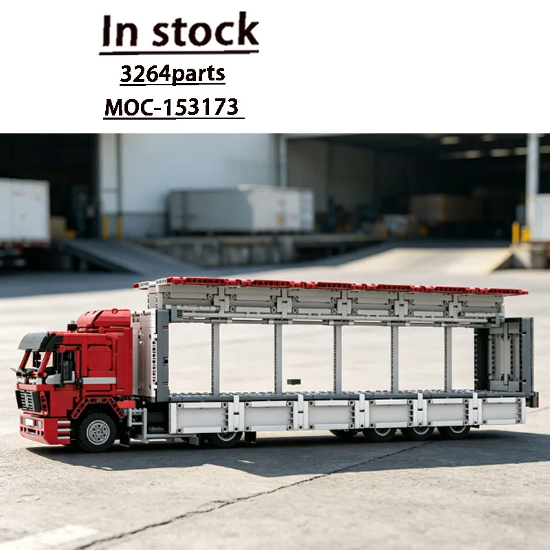MOC-153173 Truck SK 1748 and Wing Body Trailer Building Block Model3264 Parts MOC Creative Boy Birthday Building Blocks Toy Gift
MOC-153173 Truck SK 1748 and Wing Body Trailer Building Block Model3264 Parts MOC Creative Boy Birthday Building Blocks Toy Gift