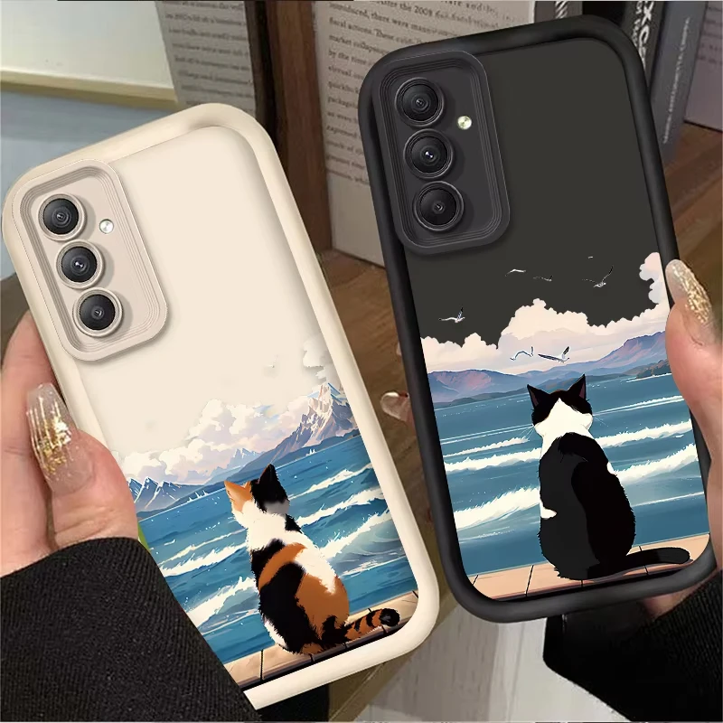 Cartoon Lovely Cat See Sea Phone Case For Samsung Galaxy A14 A15 5G S21 S22 S23 S24 S25 FE Plus Ultra A25 A35 A52 A53 A54 A55 5G
Cartoon Lovely Cat See Sea Phone Case For Samsung Galaxy A14 A15 5G S21 S22 S23 S24 S25 FE Plus Ultra A25 A35 A52 A53 A54 A55 5G