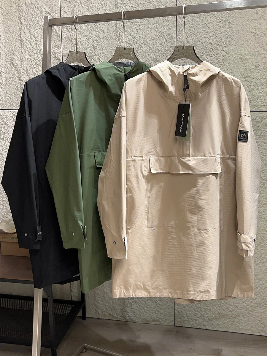 Outdoor Men's Windproof Waterproof Three-Layer Glued Autumn Winter Long Coat Half Zipper Hooded Jacket Polyester Fiber Coat
Outdoor Men's Windproof Waterproof Three-Layer Glued Autumn Winter Long Coat Half Zipper Hooded Jacket Polyester Fiber Coat