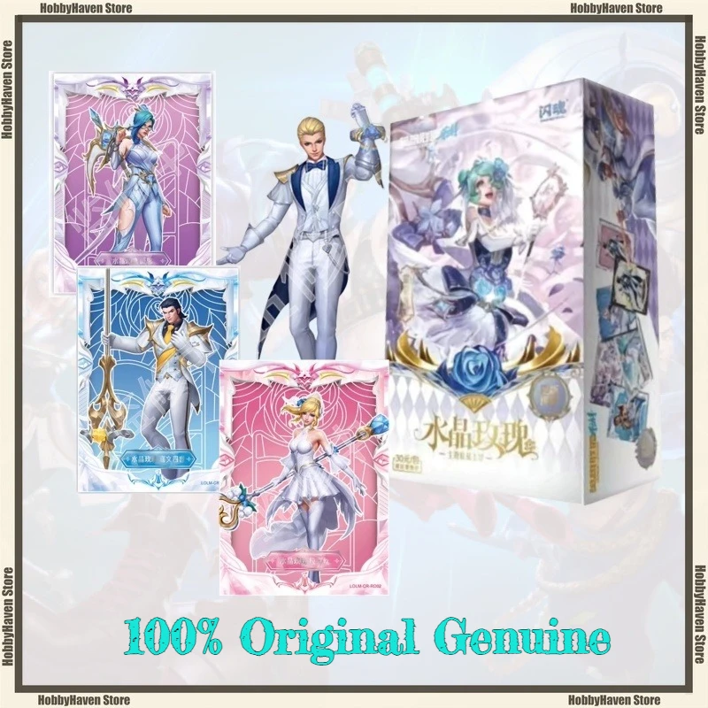 В наличии Soul League of Legends Мобильная игра Кристалл Роза Тематическая подарочная коробка Ограниченная серия Игровая периферийная карта Коллекция Подарок 
В наличии Soul League of Legends Мобильная игра Кристалл Роза Тематическая подарочная коробка Ограниченная серия Игровая периферийная карта Коллекция Подарок