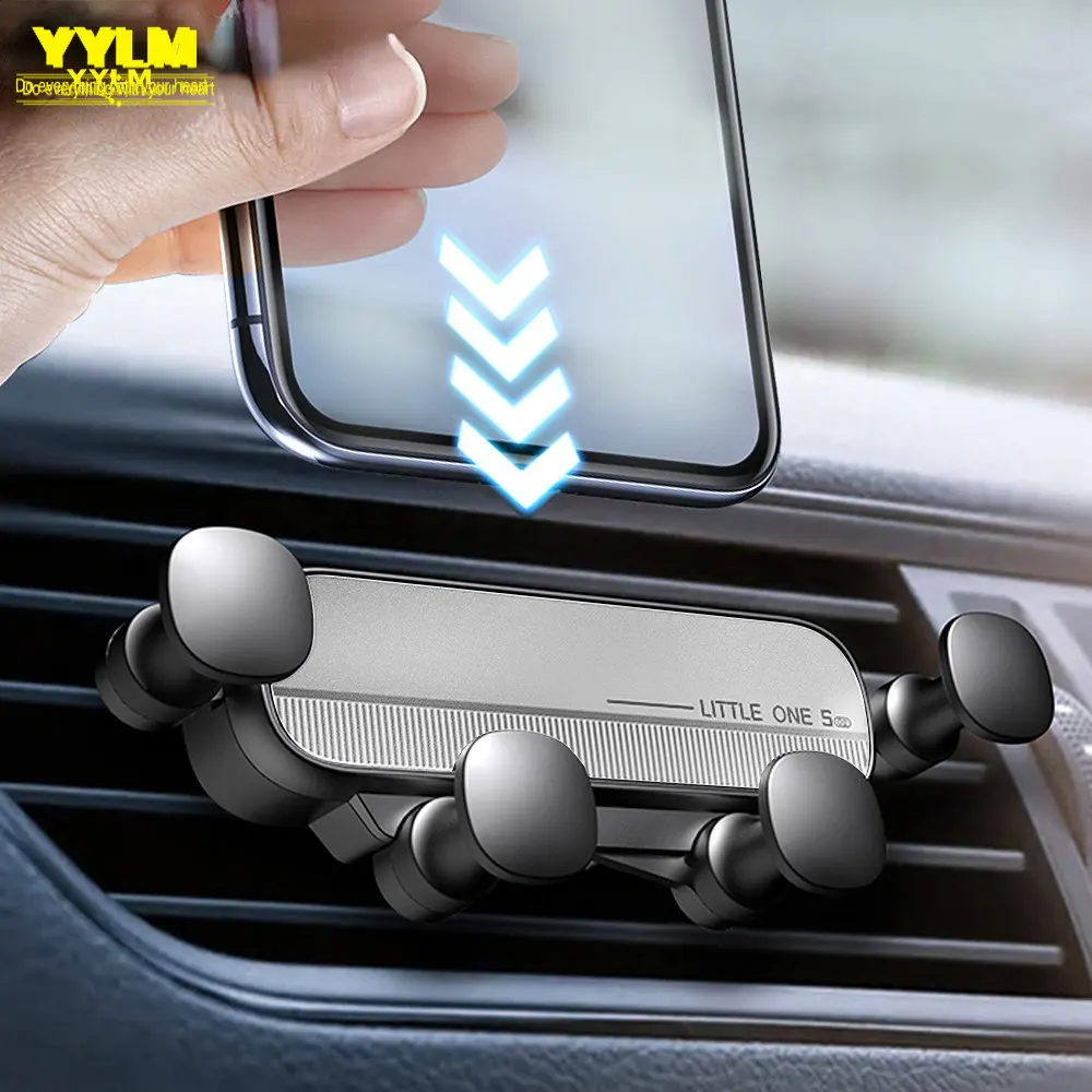 YYLM Gravity Car Phone Holder Air Vent Clip Mount Smartphone Stand In Car GPS Support For iPhone 14 13 Pro Xiaomi Samsung Huawei
YYLM Gravity Car Phone Holder Air Vent Clip Mount Smartphone Stand In Car GPS Support For iPhone 14 13 Pro Xiaomi Samsung Huawei