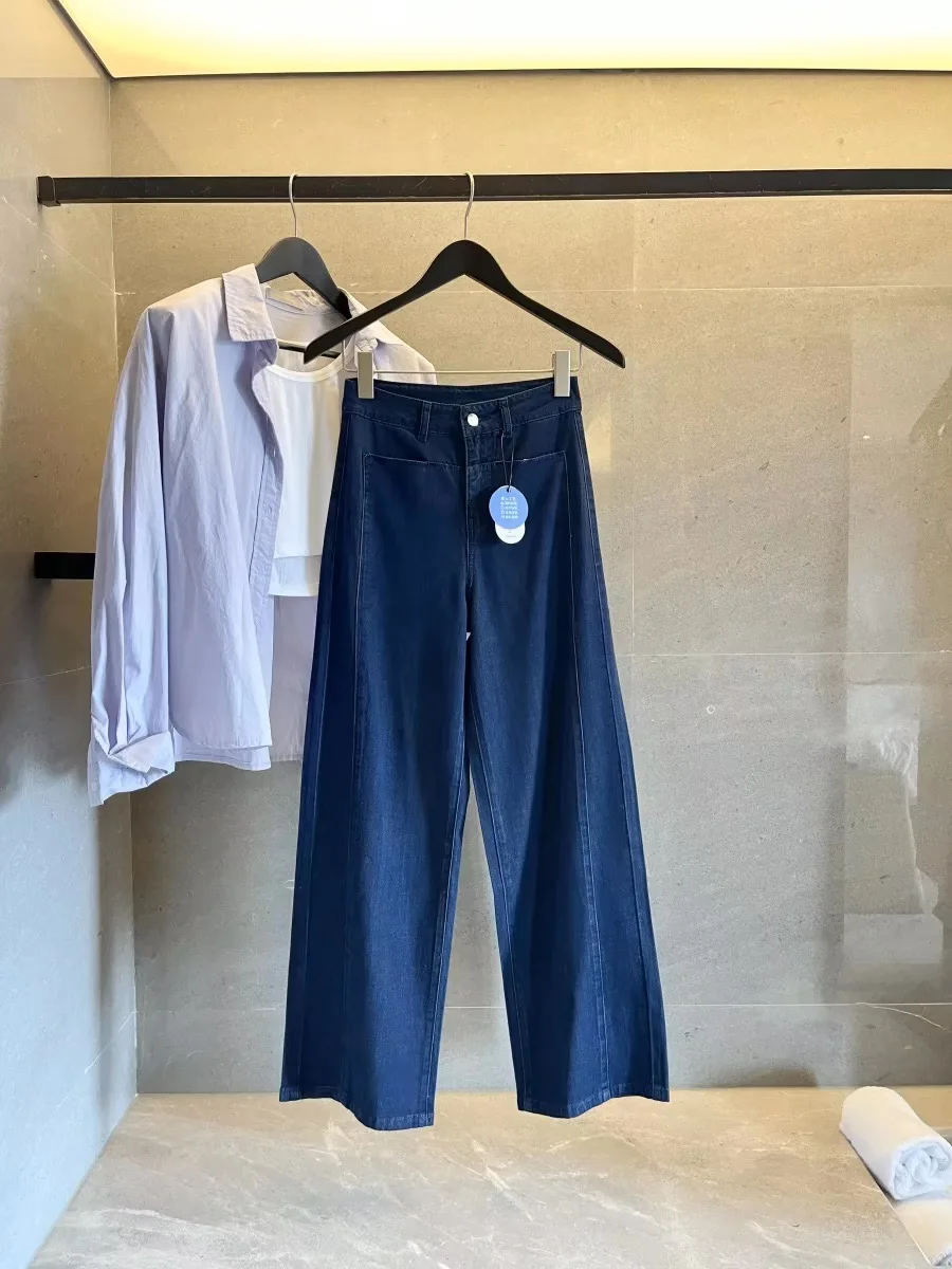 High Waist Wide Leg Linen Loose Women's Jeans Summer New Style Slimming Effect Comfortable Fit Ladies Denim Pants
High Waist Wide Leg Linen Loose Women's Jeans Summer New Style Slimming Effect Comfortable Fit Ladies Denim Pants