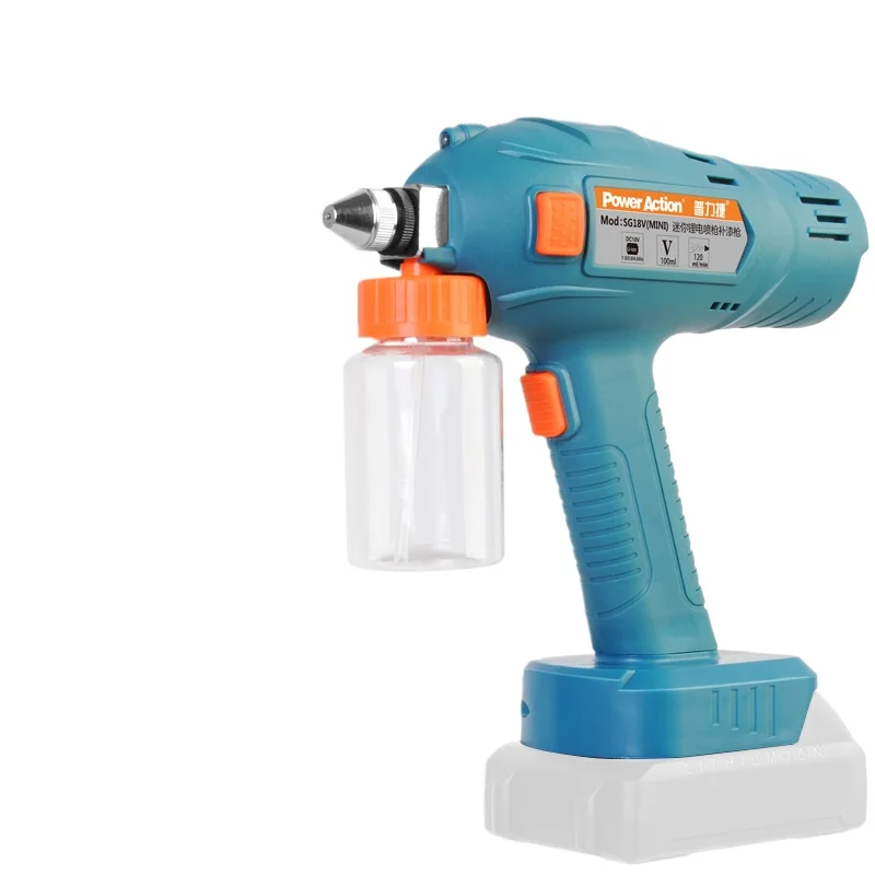 Электрический пистолет для покраски мебели, ремонт краски, пистолет-распылитель, перезаряжаемая мини-маленькая литиевая батарея, модель микроаэрографа
Электрический пистолет для покраски мебели, ремонт краски, пистолет-распылитель, перезаряжаемая мини-маленькая литиевая батарея, модель микроаэрографа