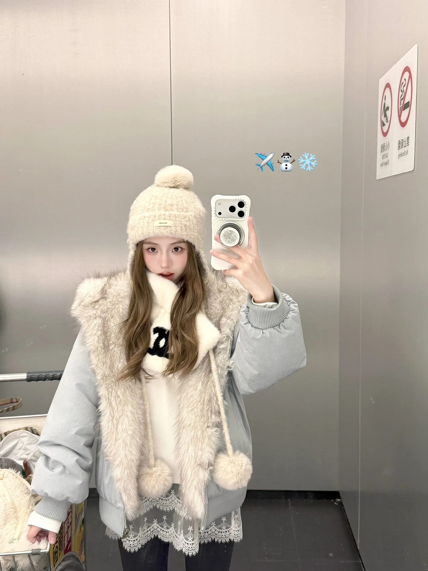 AySnow Iceberg Meteor Double-Sided Wearable Eco-Friendly Fur Coat Hooded Warm Outerwear Loose Fit Casual Sle Zipper Closure
AySnow Iceberg Meteor Double-Sided Wearable Eco-Friendly Fur Coat Hooded Warm Outerwear Loose Fit Casual Sle Zipper Closure