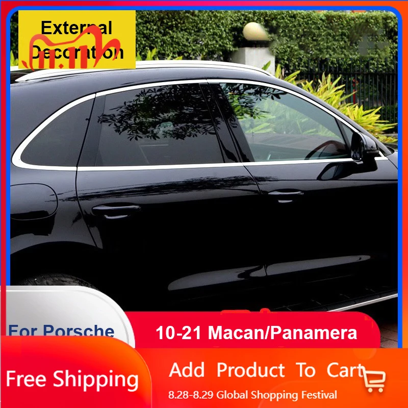 Interior Stickers For PORSCHE MACAN Cayenne Panamera 718 Car Car Window Decorative Strip Sticker Trim Frame Exterior Modificatio
Interior Stickers For PORSCHE MACAN Cayenne Panamera 718 Car Car Window Decorative Strip Sticker Trim Frame Exterior Modificatio